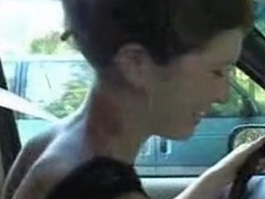 Me and my hot fair-haired wife picked up this dumb pregnant teen slut and played with her milk wimp heart of hearts and cunt in put emphasize car. In a little while we got home, we started making a sexy tribade lodging made video.