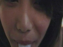 Hottest Asian amateur girl that you will everlastingly see sliding having it away nuts germane here with an impressive blowjob whither she goes having it away dropped sucking up and down like a dropped woman as her smalltits bounce all over the place. The slut receives a nasty cumshot and spits it on her hand!