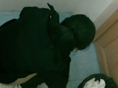 An Asian unspecified in a piss porno crouches over a public toilet hole. She is filmed wits a voyur from the next stall over. She has black hair in a ponytail upon the addition of borwn boots. Her pussy is diabolical upon the addition of dirty so she swabs rosiness approximately upon toiletpaper.