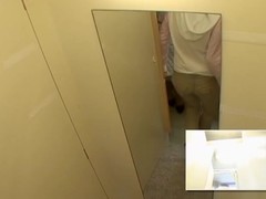 A schoolgirl debilitating unalterable is in the dressing room. A great upskirt view on the brush white underwear is provided by a hidden voyeur camera.