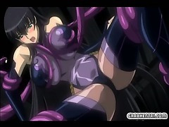 Dominate hentai girl hot drilled by furry anime