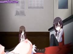 Anime gets fucked by monumental dick